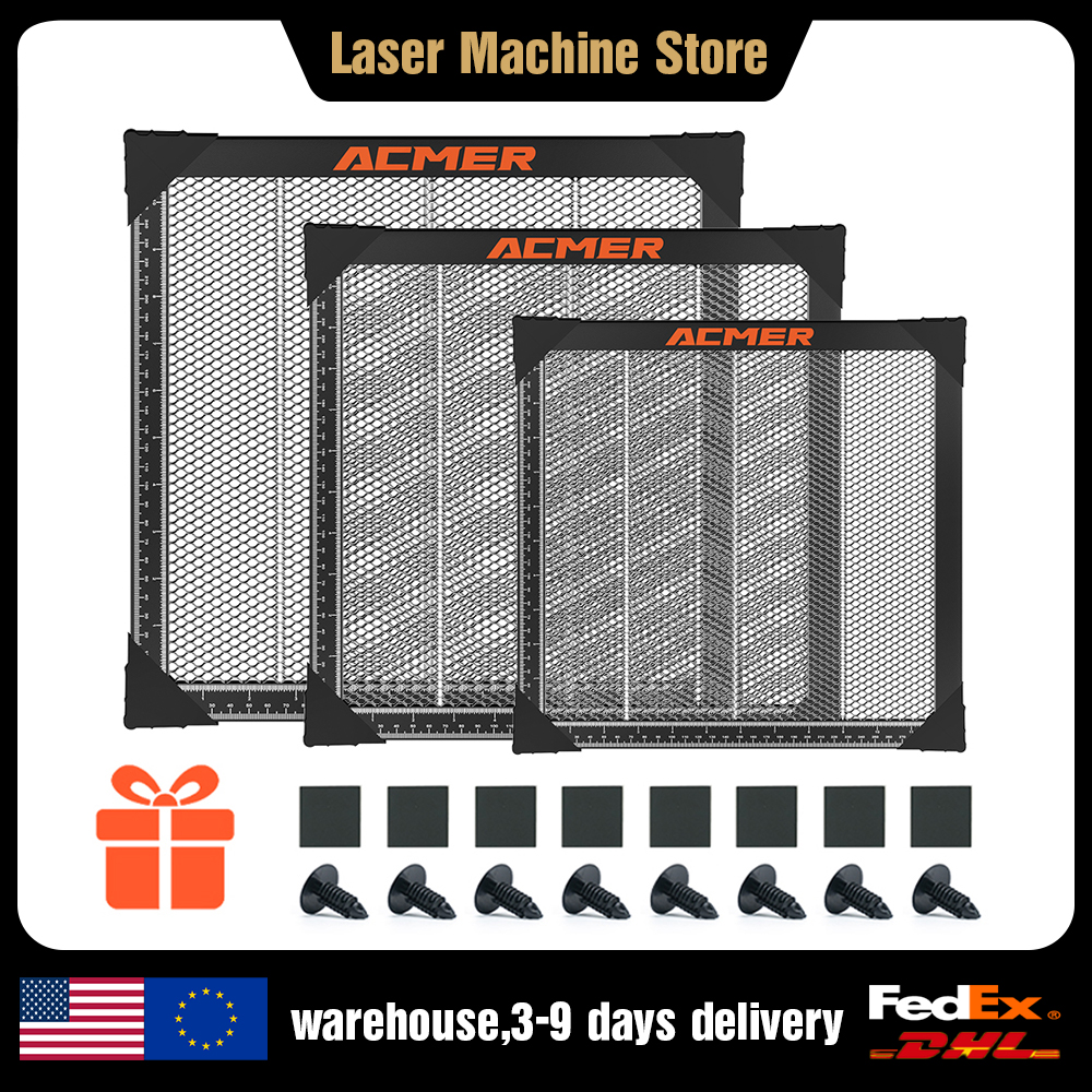 Industrial Laser Cutting Machine - ACMER Honeycomb Panel Laser Working Table