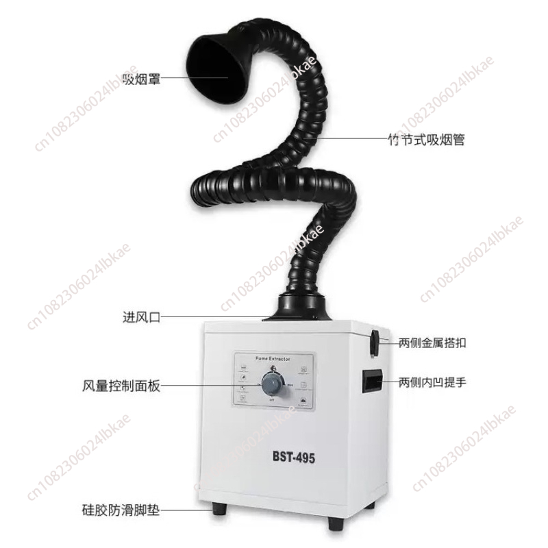 BST-495 filter Exhaust Industr - Industrial Laser Fume Extractor recensione e prezzo