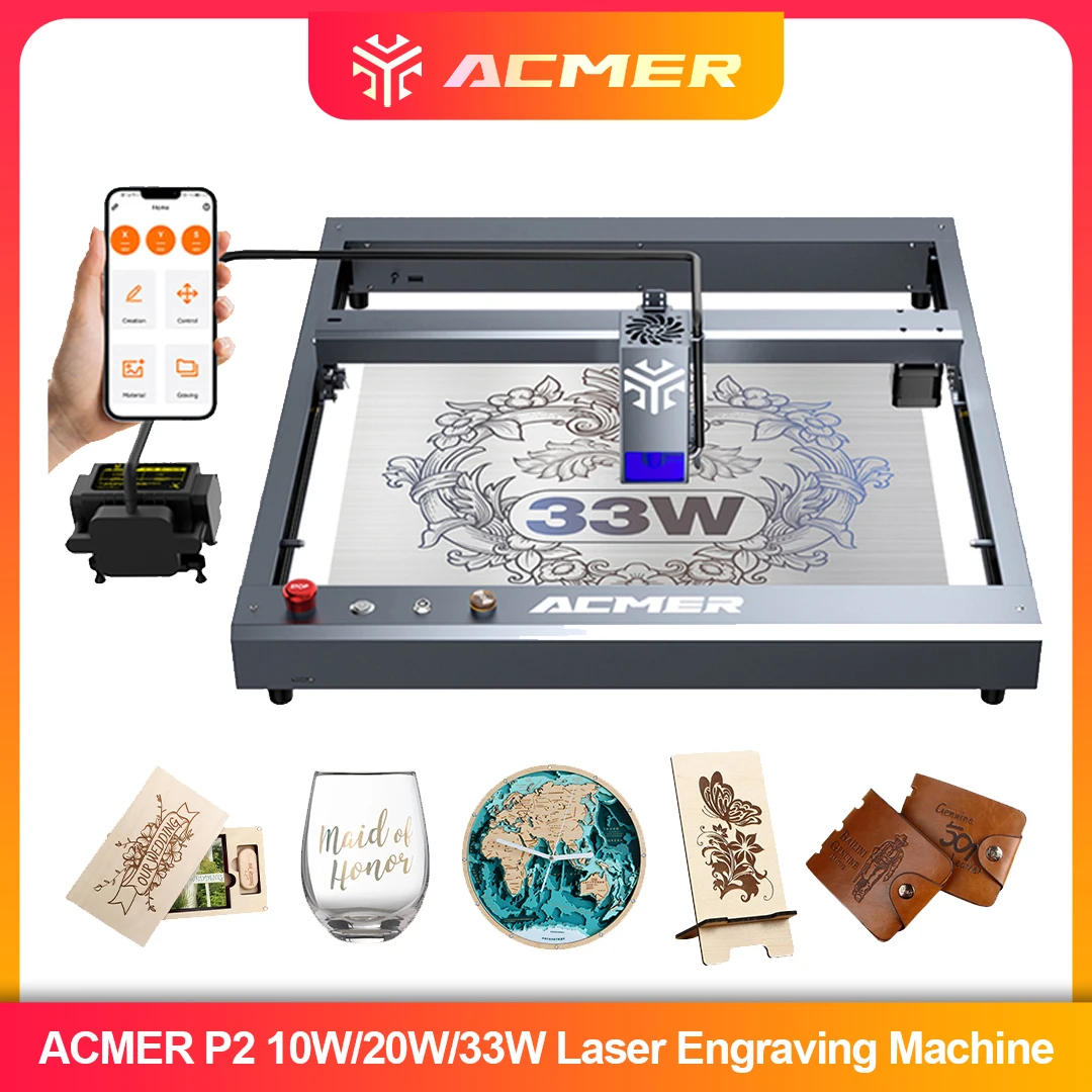 ACMER P2 Laser Engraving 10W 2 - Industrial Laser Cutting Machine recensione e prezzo