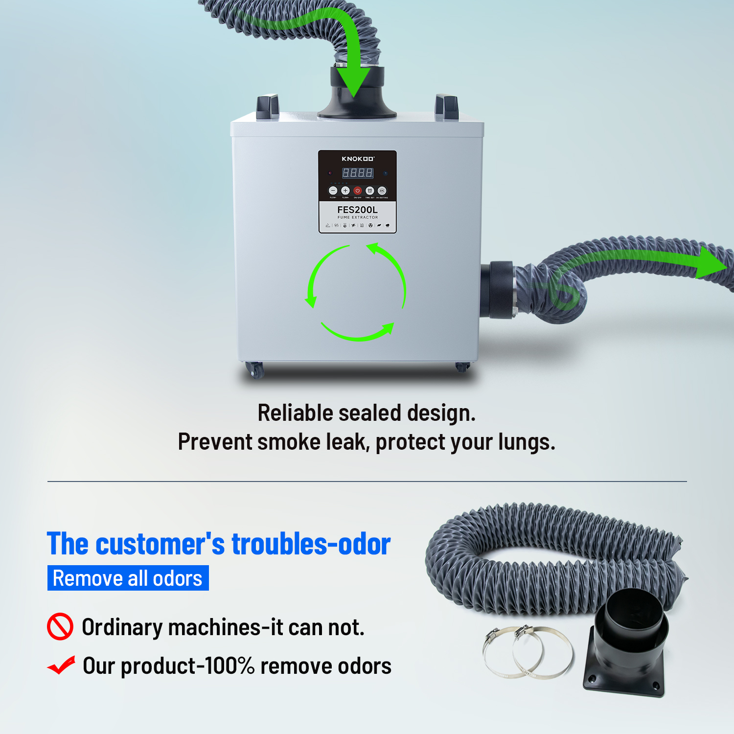 Laser Fume Extractor with Exha - Industrial Laser Fume Extractor recensione e prezzo