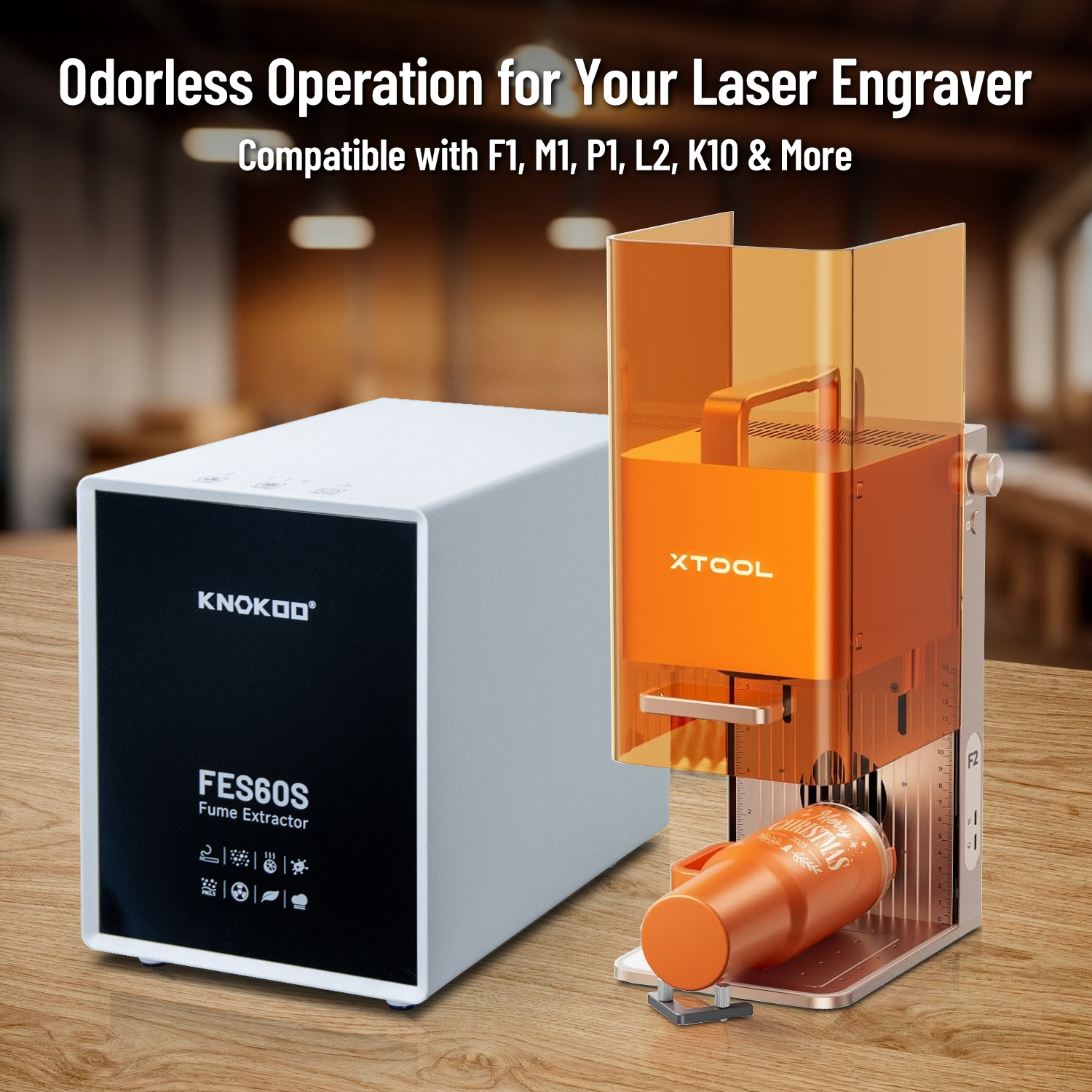 Desktop Smoke Air Purifier,Fum - Industrial Laser Fume Extractor recensione e prezzo