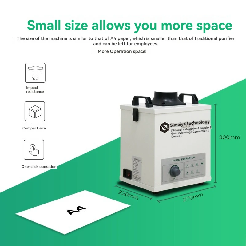 Pure Air Fume Extractor Indust - Industrial Laser Fume Extractor recensione e prezzo