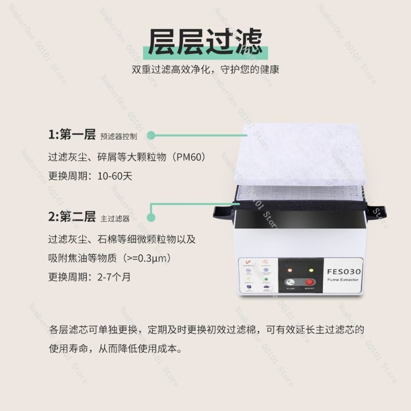 Compact Industrial Smoke Purif - Industrial Laser Fume Extractor recensione e prezzo