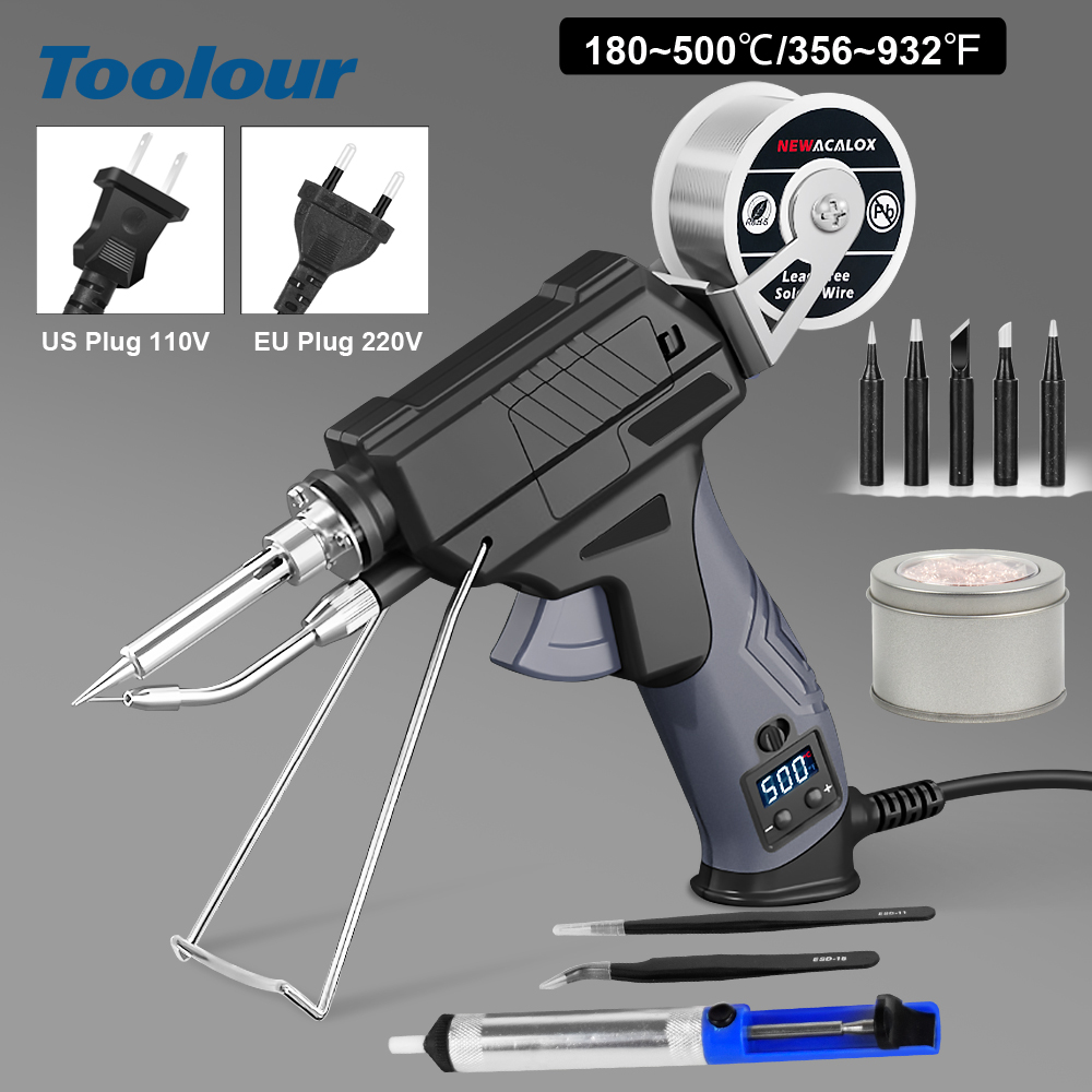 Toolour LCD Soldering Iron Kit - Industrial Laser Welding Tool recensione e prezzo