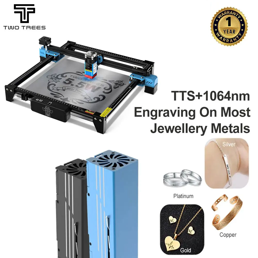 TWOTREES TTS-55 Laser Engravin - Industrial Laser Cutting Machine recensione e prezzo