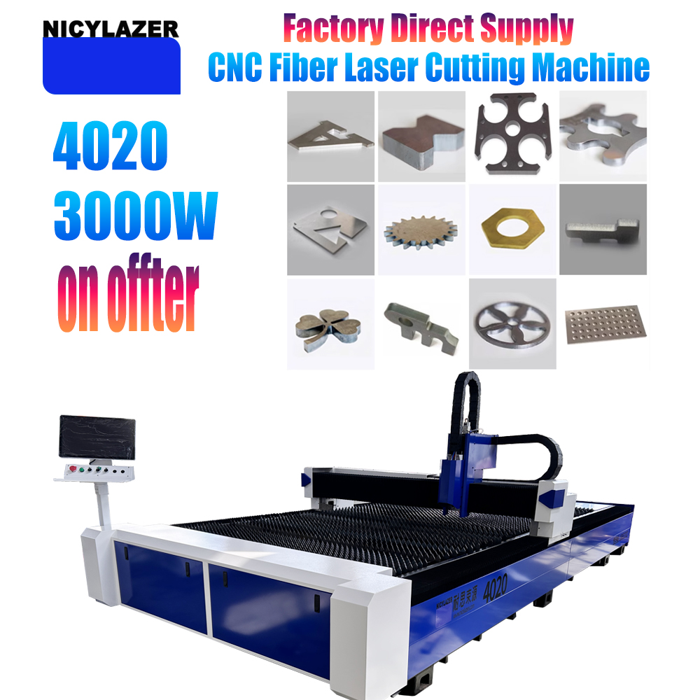 NICYLAZER CNC 3000W 4020 Fiber - Industrial Laser Cutter For Metal recensione e prezzo