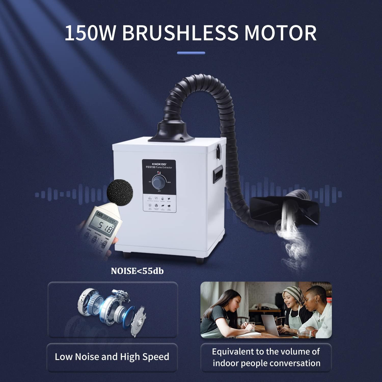 KNOKOO FES150 Industrial Laser - Industrial Laser Fume Extractor recensione e prezzo