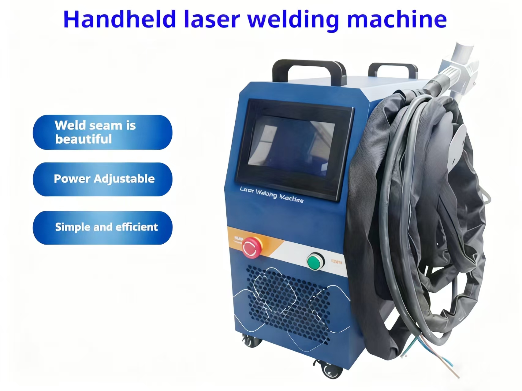 Handheld Laser Welder 1200W Pe - Industrial Laser Welding Machine Hand Held recensione e prezzo