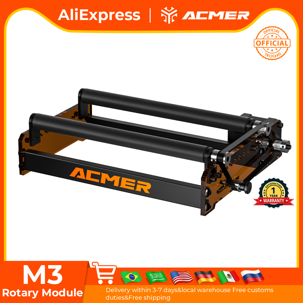 ACMER M3 Laser Rotary Roller 3 - Industrial Laser Cutting Machine recensione e prezzo