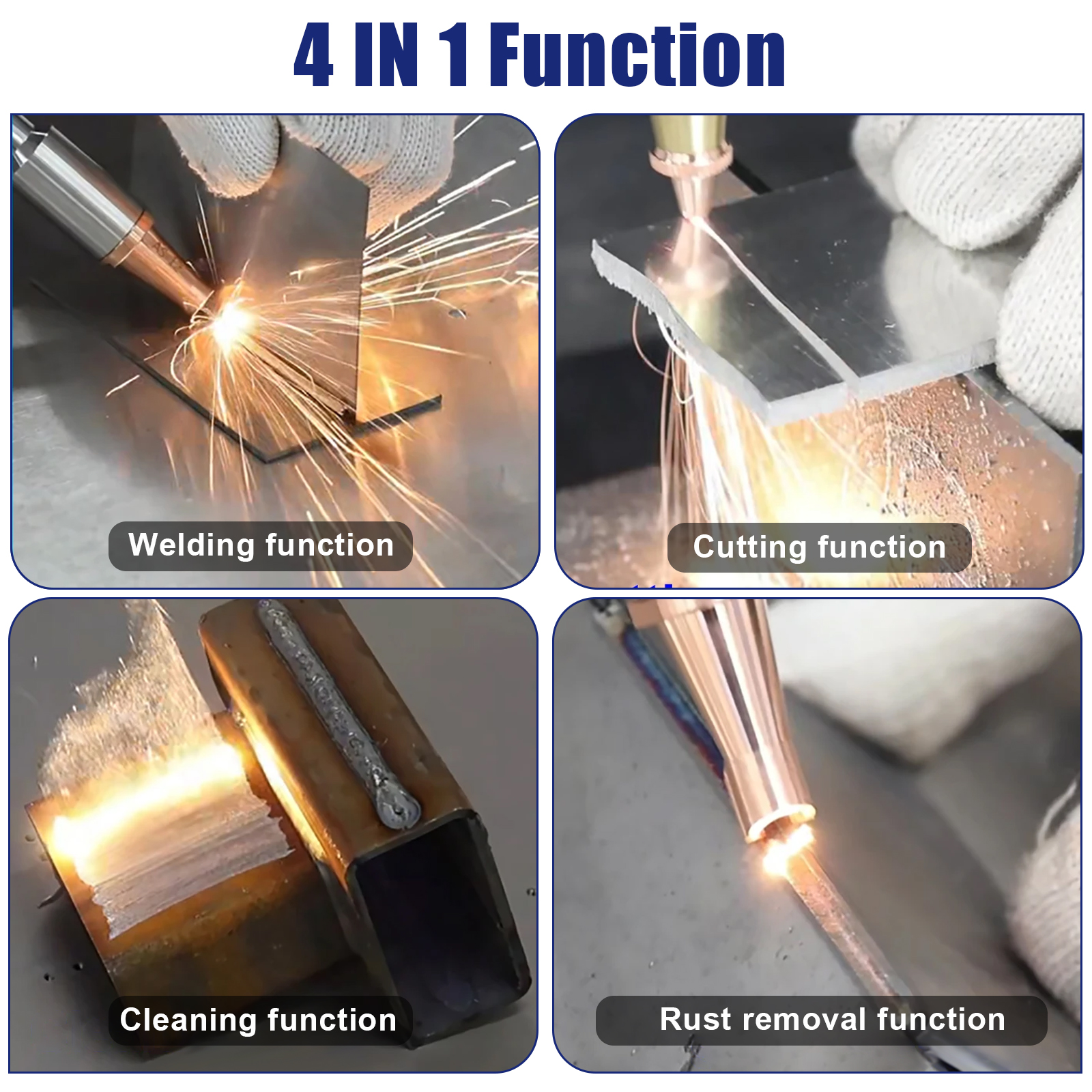 3000W 4 IN 1 Fiber Laser Weldi - Industrial Laser Welding Machine Hand Held recensione e prezzo