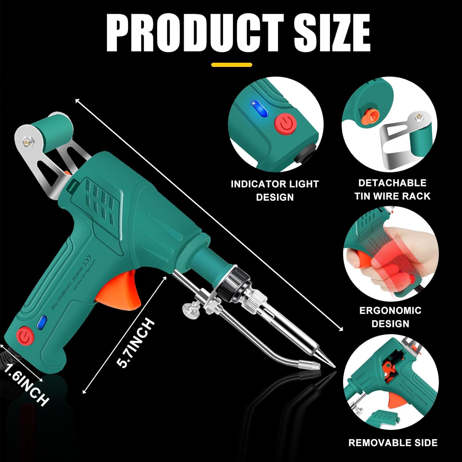 60W 110V/220V Electric Solderi - Industrial Laser Welding Tool recensione e prezzo