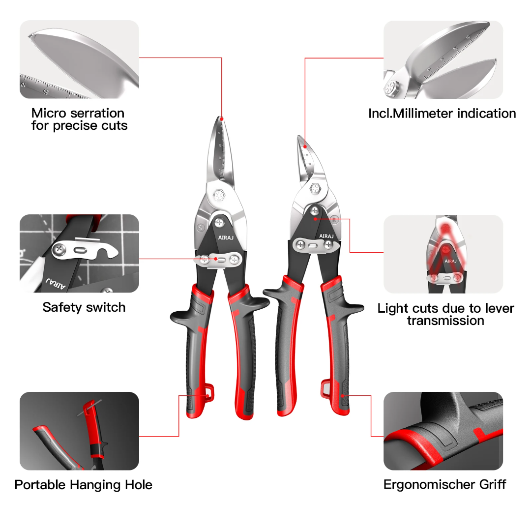 Aviation Scissor Tin Snips Met - Industrial Laser Cutter For Metal recensione e prezzo