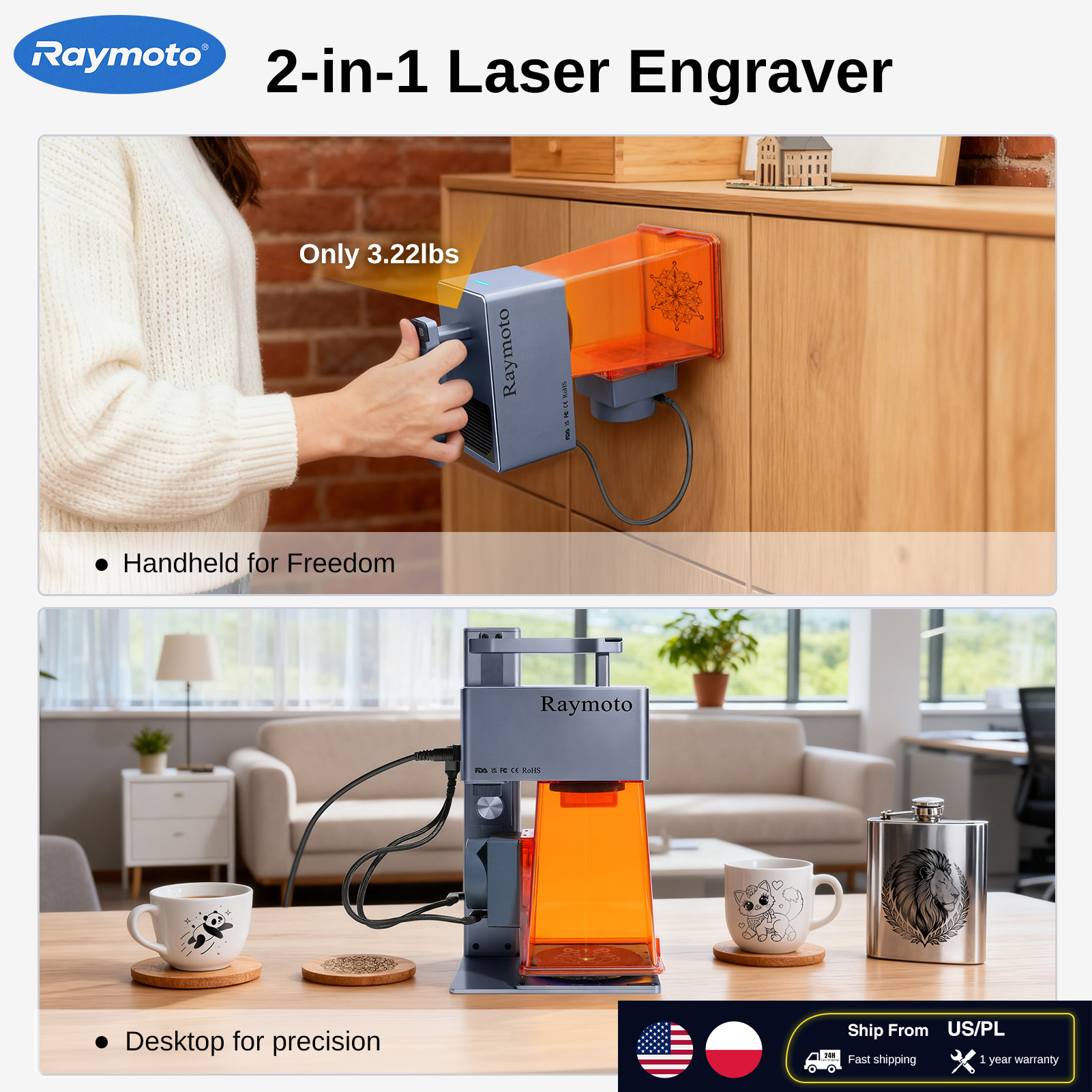 Raymoto R1/R1 Pro Handheld  La - Industrial Laser Cutting Machine recensione e prezzo