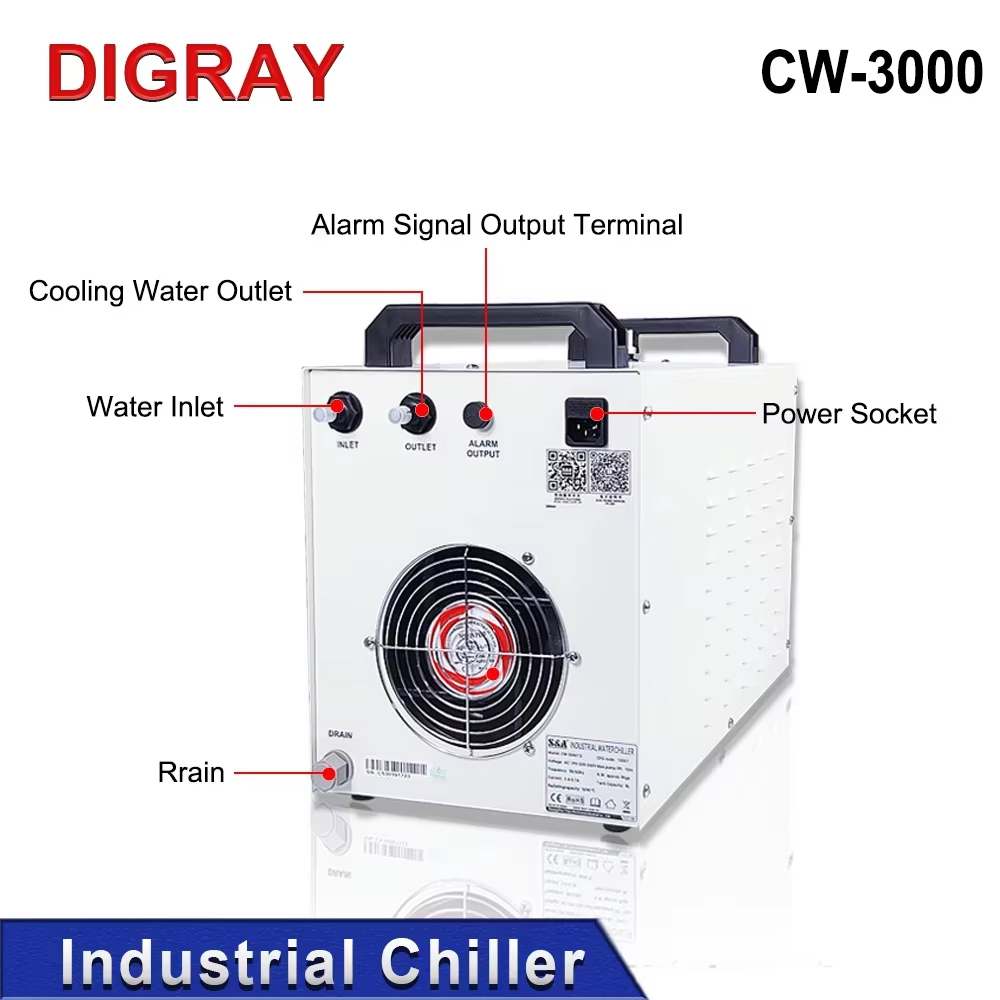 DIGRAY Industrial Chiller CW30 - Industrial Laser Cutting Machine recensione e prezzo